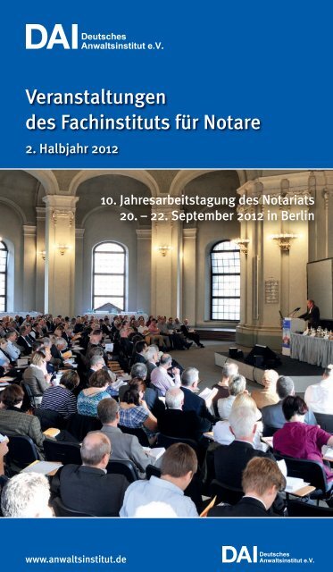 Deutsches Anwaltsinstitut ev