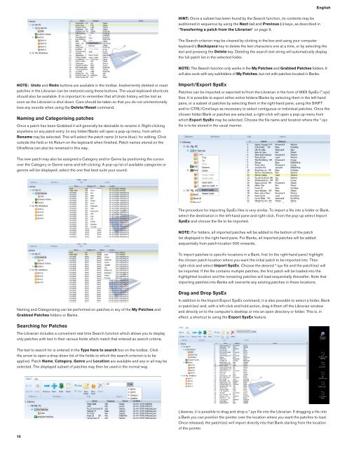 UltraNova Editor & Librarian User Guide.pdf - Novation