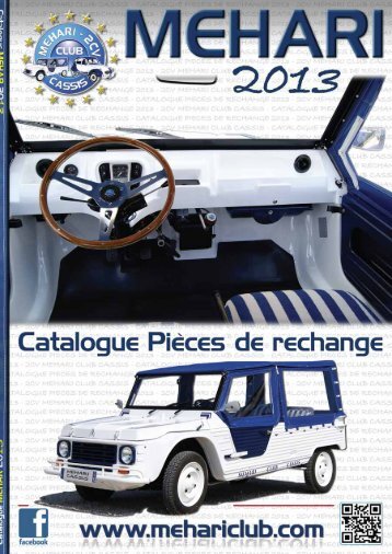 Catalogue Méhari - 2CV MEHARI CLUB CASSIS