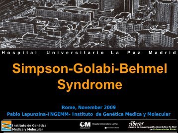 Simpson-Golabi-Behmel Syndrome - Istituti