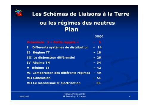 Les Schémas de Liaisons à la Terre - CNAM main page