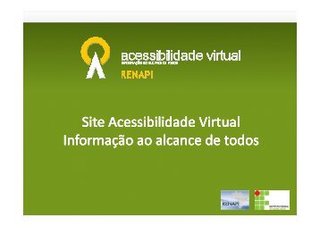 Lael Nervis - Acessibilidade Virtual - IFRS