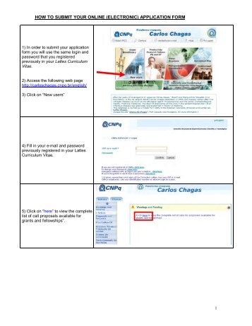 HOW TO REGISTER YOUR LATTES CURRICULUM VITAE