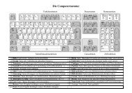 Die Computertastatur