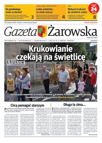 Gazeta Żarowska Nr 7/2013 - Gmina