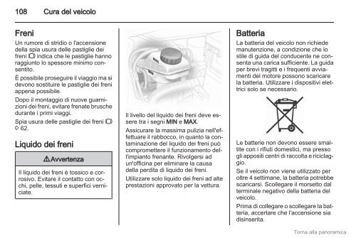 Manuale - Opel