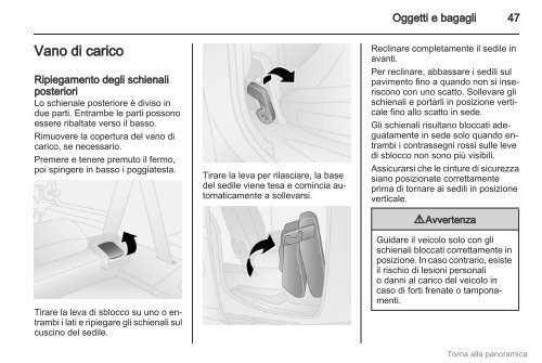 Manuale - Opel