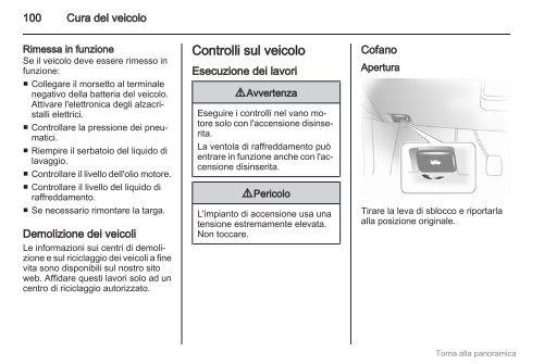 Manuale (09.5) - Opel