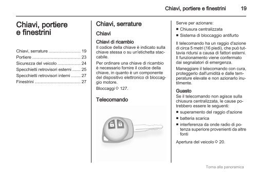 Manuale (09.5) - Opel