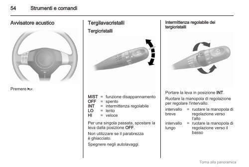 Manuale (09.5) - Opel