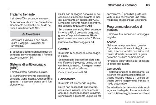 Manuale (09.5) - Opel