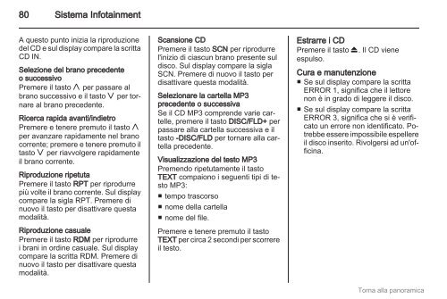 Manuale (09.5) - Opel