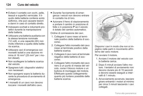 Manuale - Opel