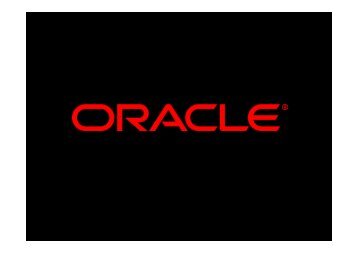 Präsentation Oracle Developer Tools - DESY - IT