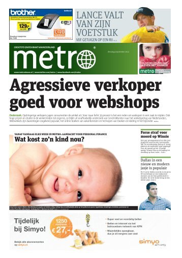 Agressieve verkoper goed voor webshops - Metro