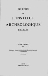 L'INSTITUT ARCHÉOLOGIQUE - Ialg.be