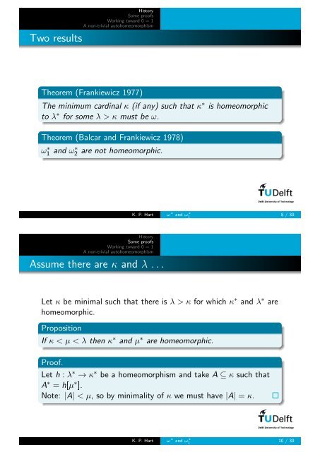 * and 1* - Quidquid latine dictum sit, altum videtur - TU Delft