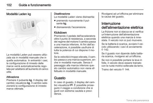 Download manuale - Opel