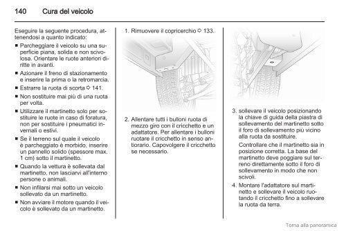 Download manuale - Opel