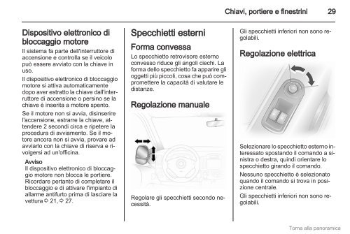 Download manuale - Opel