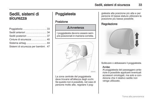 Download manuale - Opel