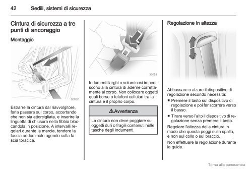 Download manuale - Opel