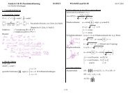 Analysis I & II Zusammenfassung D-ITET WS 04/05 und SS 05 1 ...