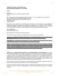 CONCEPTO 5198 DE 16 DE AGOSTO 2011 PROCURADURÍA ...