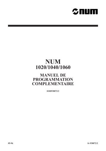Table des matières - Documentation CN