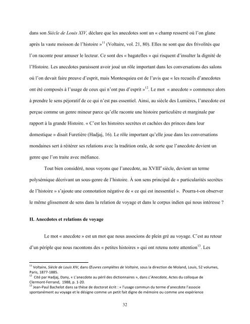 Les anecdotes dans les récits de voyage français aux Indes orientales