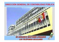 DIRECCIÓN GENERAL DE CONTABILIDAD PÚBLICA - CCPP
