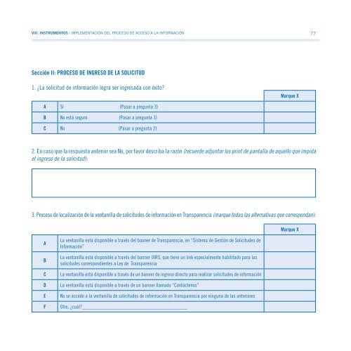 Implementación del Proceso de Acceso a la Información