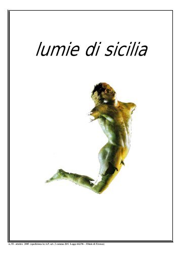 lumie di sicilia n. 55 - ottobre 2005 - Sicilia-firenze.it
