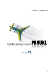 Instrukcja obsługi pakietu PANUKL 2012 - ITLiMS