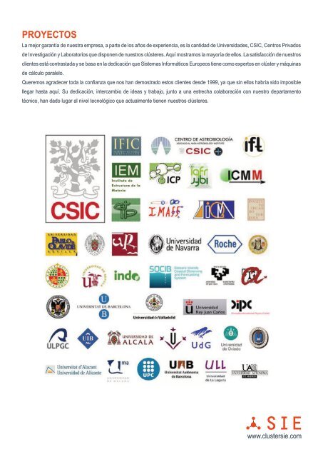 Descargue nuestro catálogo de productos y servicios. - SIE