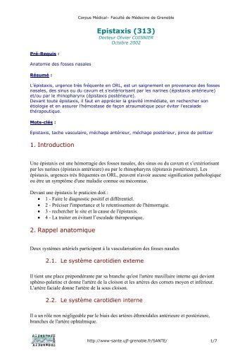 Version PDF - Pôle Santé de Grenoble