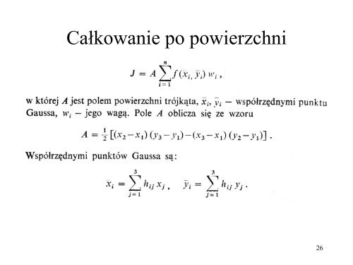 Metody numeryczne - ITLiMS