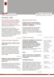 Periodiku AMF Nr. 45 - AMF :: Autoriteti i Mbikëqyrjes Financiare