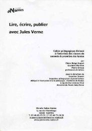 Lire, écrire, publier avec Jules Verne - Nantes