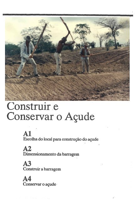 Manual do pequeno açude - IRD