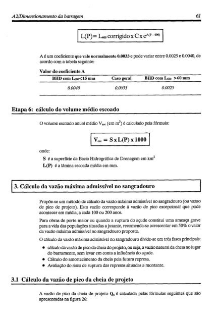 Manual do pequeno açude - IRD