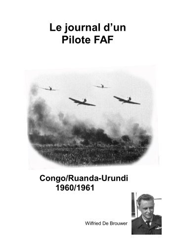 Le journal d'un Pilote FAF Congo/Ruanda-Urundi ... - Vieilles Tiges