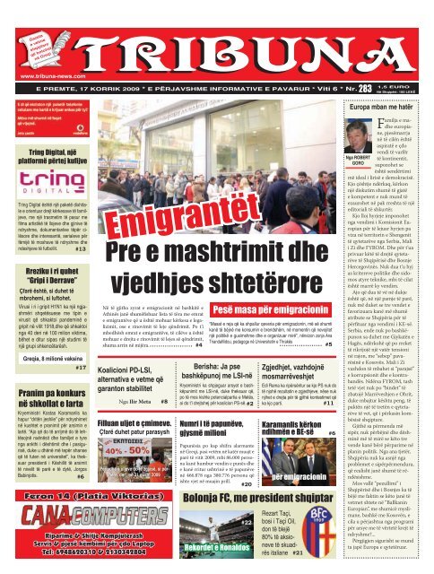 Emigrantët - Tribuna News