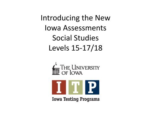 Form E Content Overview Grades 9 11 Social Stu S Iowa Testing Form E Content Overview Grades 9 11 Social Stu S Iowa Testing