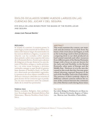 4. Ídolos oculados sobre huesos largos en las cuencas del Júcar y ...