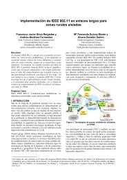 Implementación de IEEE 802.11 en enlaces largos para zonas ...