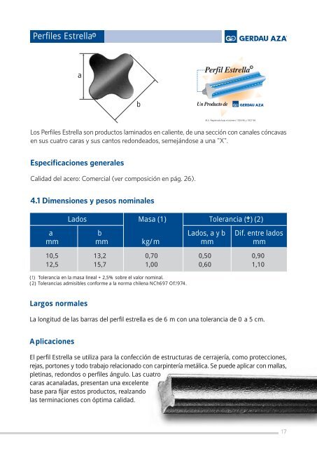 Catálogo Técnico Barras y Perfiles de Acero Laminado - joistec