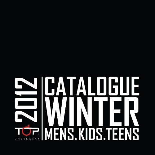 catálogo winter 2012 - Top Underwear