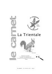 A lire - La Trientale-CNB