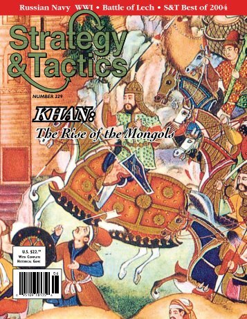 The Rise of the Mongols - Strategy & Tactics Press